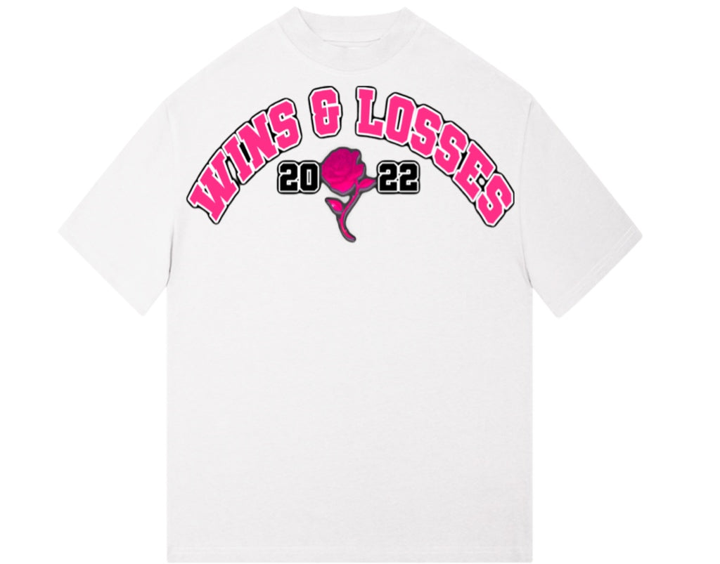 “SHOULDA WENT TO COLLEGE” OVERSIZED WHITE TEE