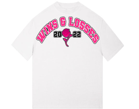“SHOULDA WENT TO COLLEGE” OVERSIZED WHITE TEE