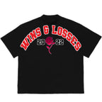 “SHOULDA WENT TO COLLEGE” OVERSIZED BLACK TEE