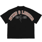“SHOULDA WENT TO COLLEGE” OVERSIZED BLACK TEE