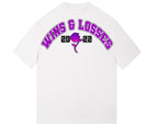 “SHOULDA WENT TO COLLEGE” OVERSIZED WHITE TEE