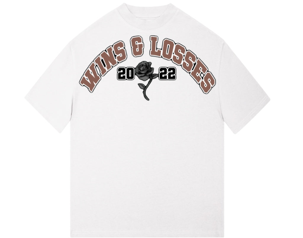 “SHOULDA WENT TO COLLEGE” OVERSIZED WHITE TEE