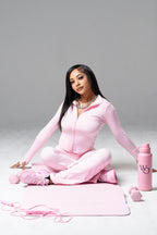 “Pastel” Zip Up Jacket Set