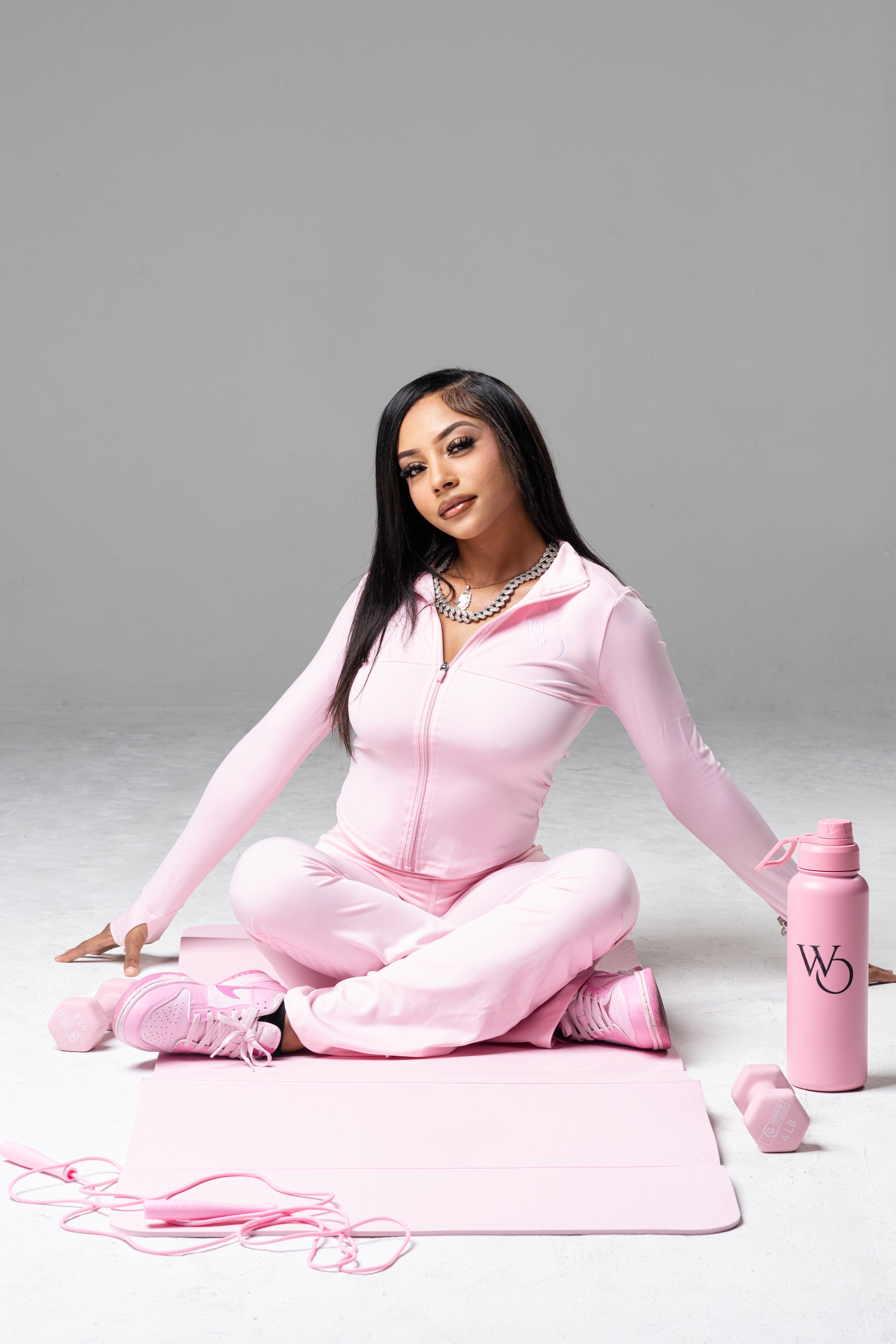 “Pastel” Zip Up Jacket Set