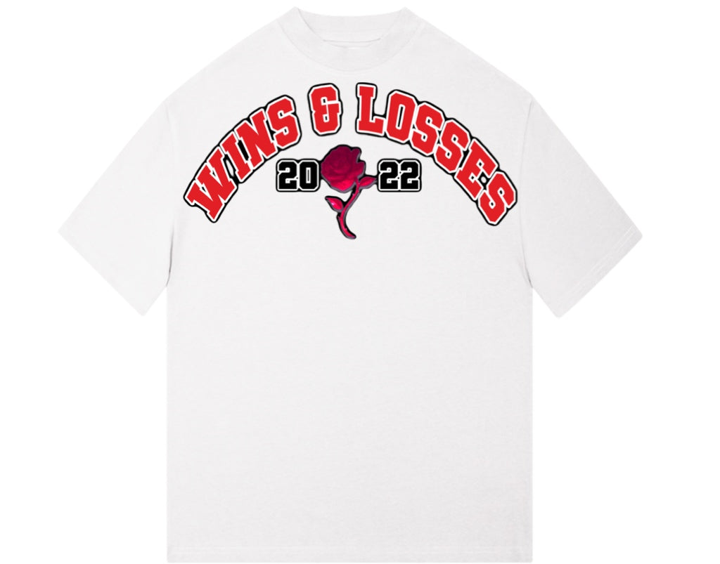 “SHOULDA WENT TO COLLEGE” OVERSIZED WHITE TEE